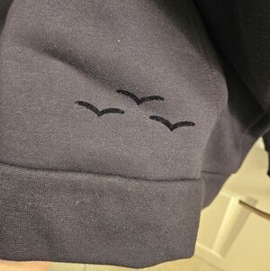 Cozy Lazypants Black Hoodie Medium